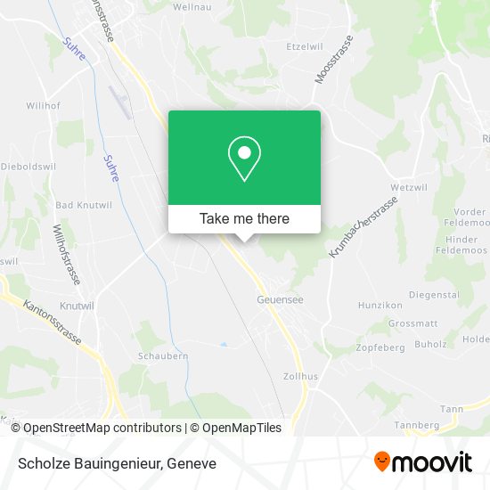 Scholze Bauingenieur map