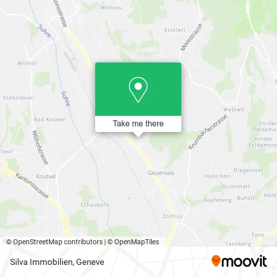 Silva Immobilien map
