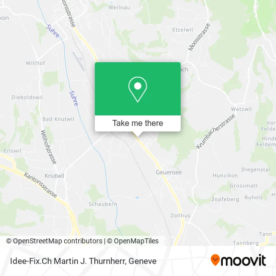 Idee-Fix.Ch Martin J. Thurnherr map