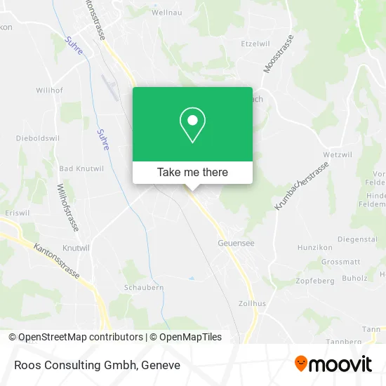 Roos Consulting Gmbh map