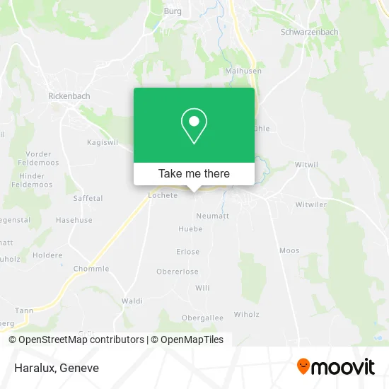 Haralux map