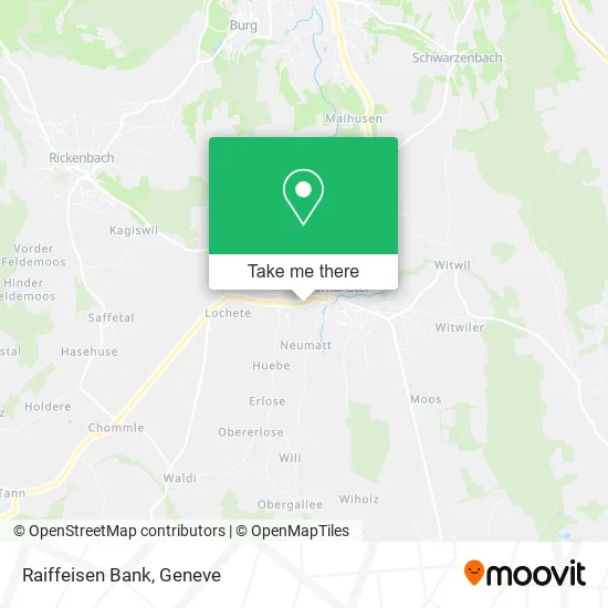 Raiffeisen Bank map