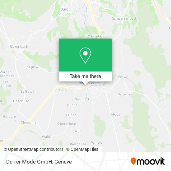 Durrer Mode GmbH map