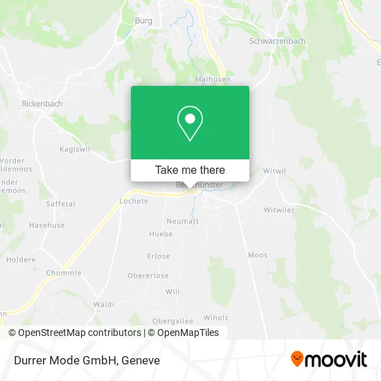 Durrer Mode GmbH map