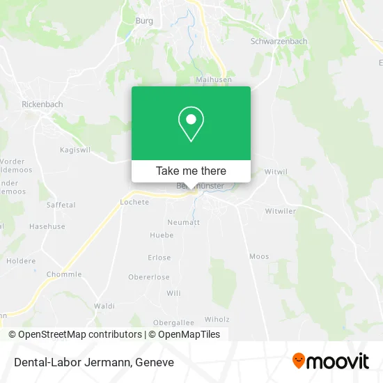 Dental-Labor Jermann map