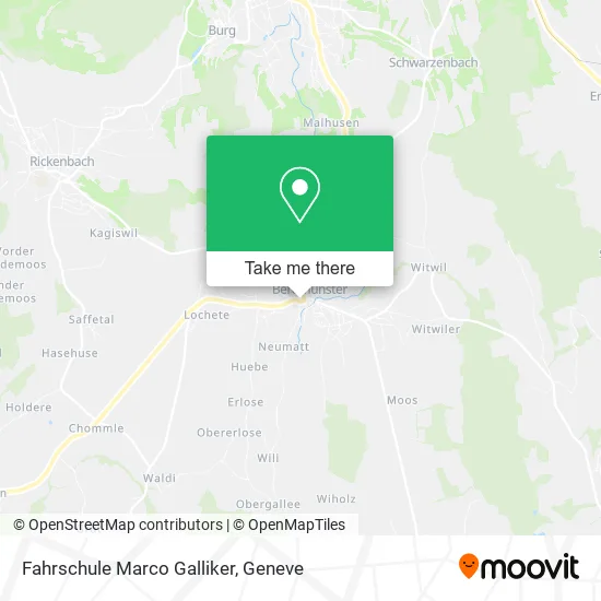 Fahrschule Marco Galliker map