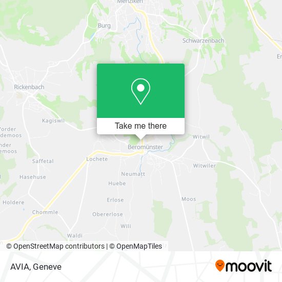 AVIA map
