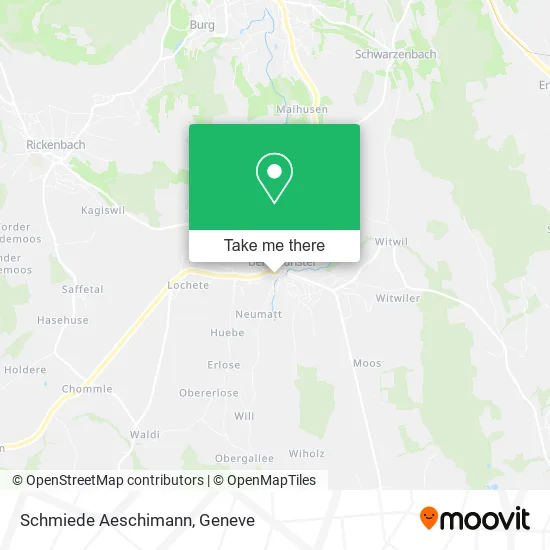 Schmiede Aeschimann map