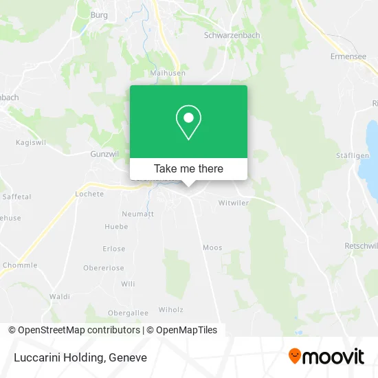 Luccarini Holding map