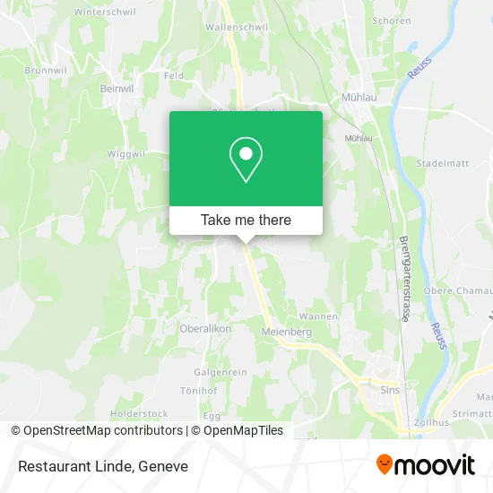Restaurant Linde map