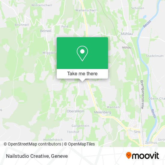 Nailstudio Creative map