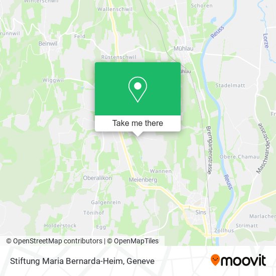 Stiftung Maria Bernarda-Heim map