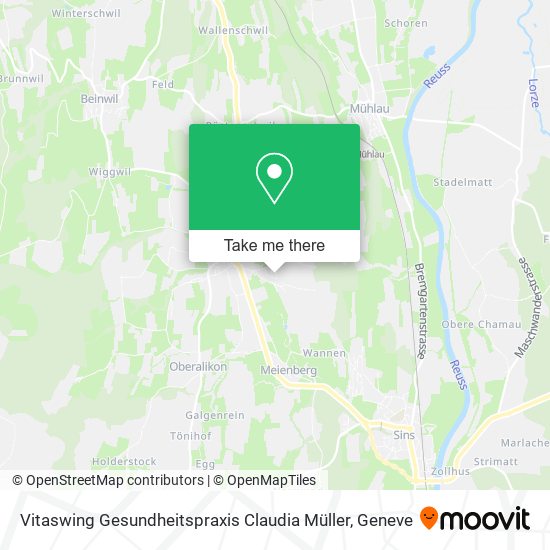 Vitaswing Gesundheitspraxis Claudia Müller map