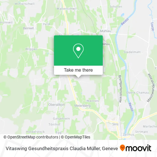 Vitaswing Gesundheitspraxis Claudia Müller map