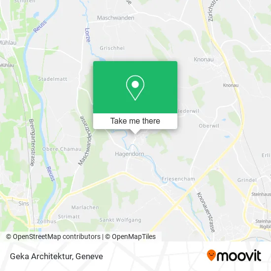 Geka Architektur map