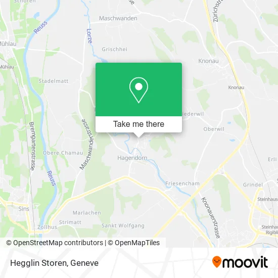 Hegglin Storen map