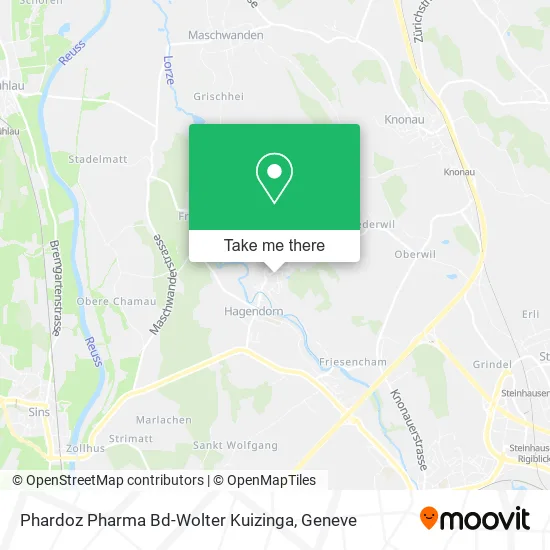 Phardoz Pharma Bd-Wolter Kuizinga map