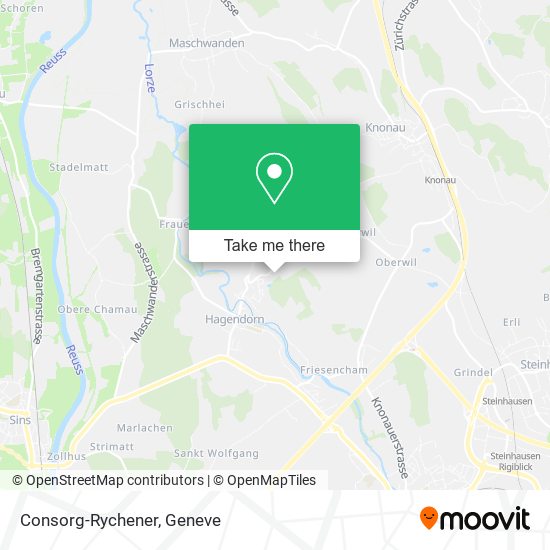 Consorg-Rychener map