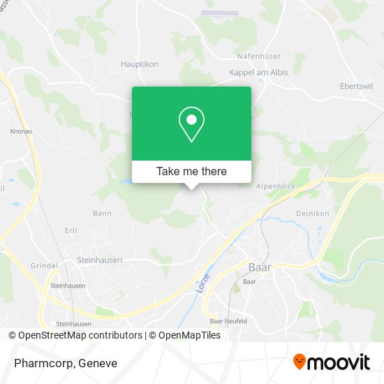 Pharmcorp map