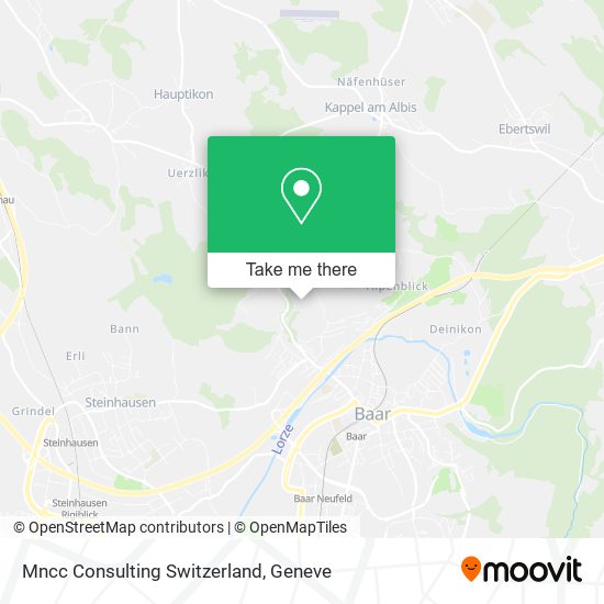 Mncc Consulting Switzerland map
