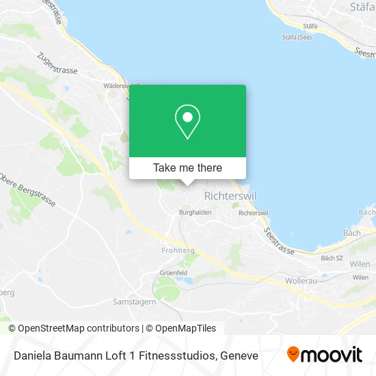 Daniela Baumann Loft 1 Fitnessstudios map