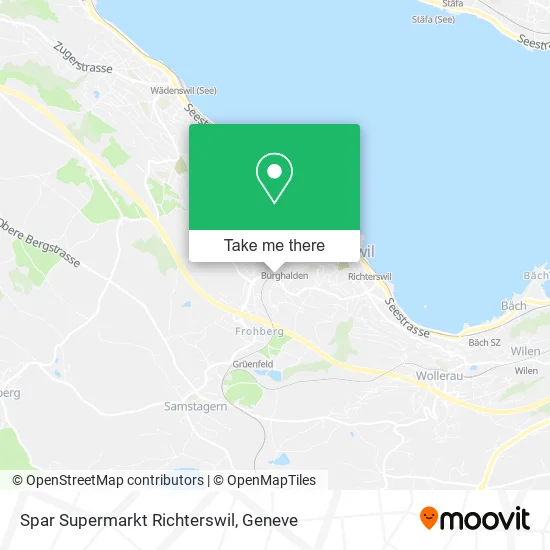 Spar Supermarkt Richterswil map