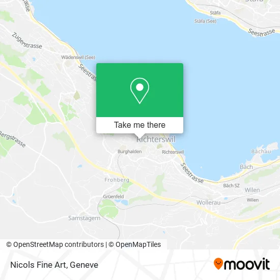 Nicols Fine Art map