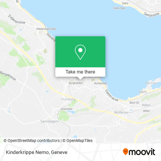 Kinderkrippe Nemo map