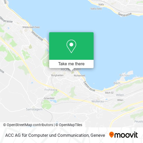 ACC AG für Computer und Communication map