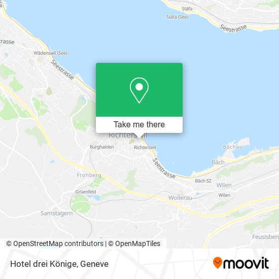Hotel drei Könige map