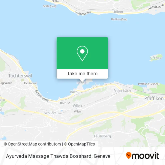 Ayurveda Massage Thawda Bosshard map