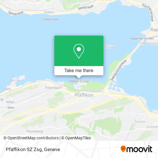 Pfäffikon SZ Zsg map