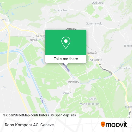 Roos Kompost AG map