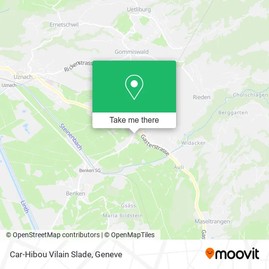 Car-Hibou Vilain Slade map