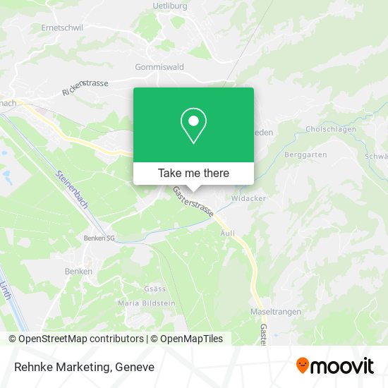 Rehnke Marketing map