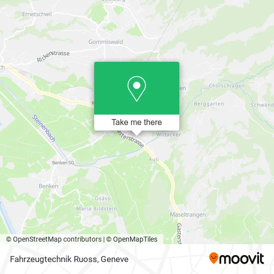 Fahrzeugtechnik Ruoss map