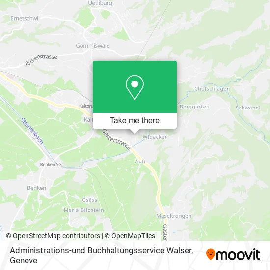 Administrations-und Buchhaltungsservice Walser map