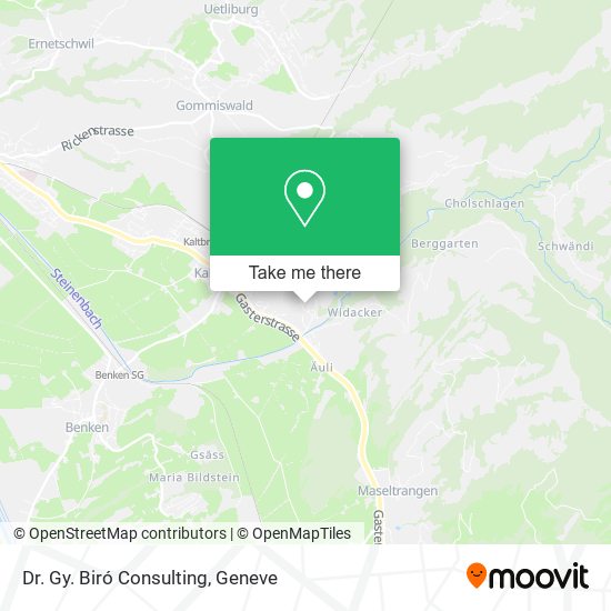 Dr. Gy. Biró Consulting map