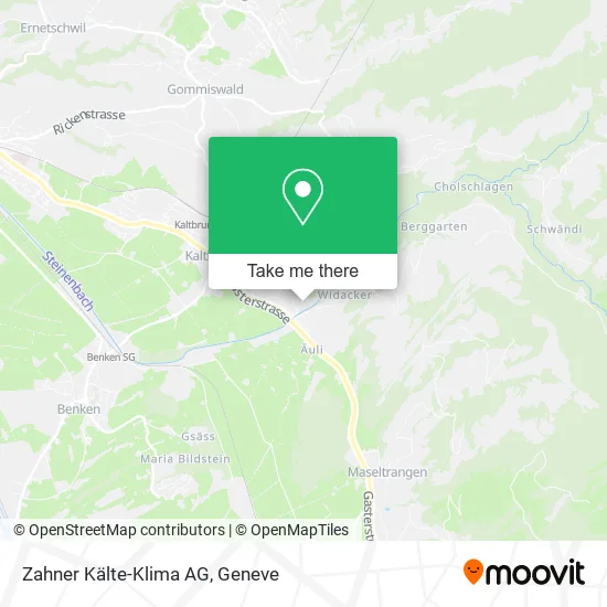 Zahner Kälte-Klima AG map
