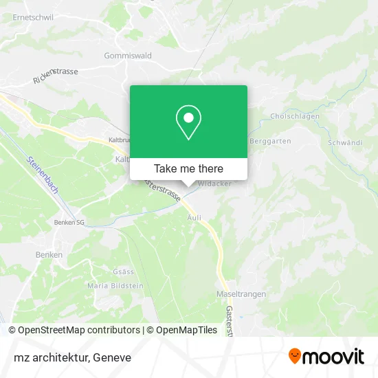 mz architektur map