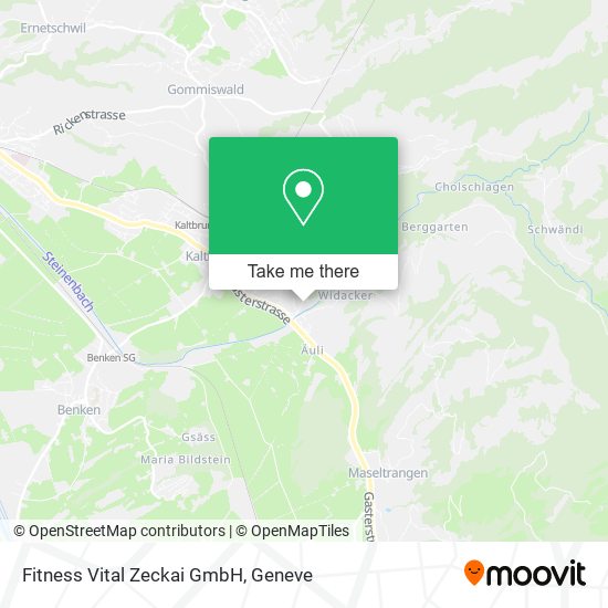 Fitness Vital Zeckai GmbH map