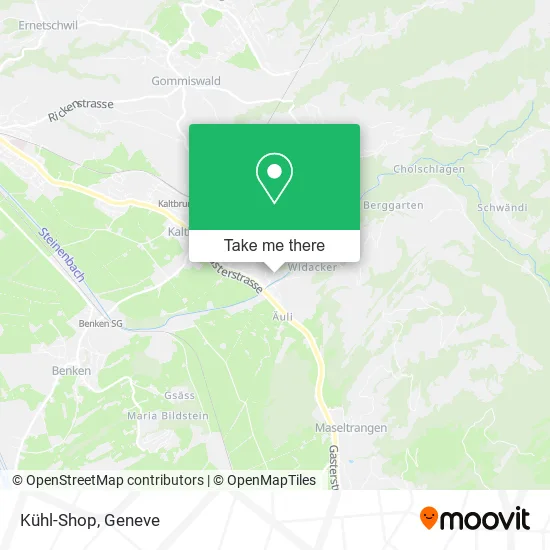 Kühl-Shop map