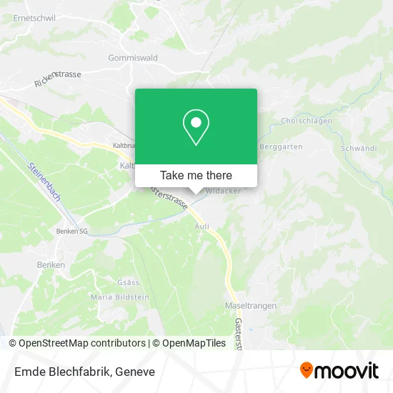 Emde Blechfabrik map