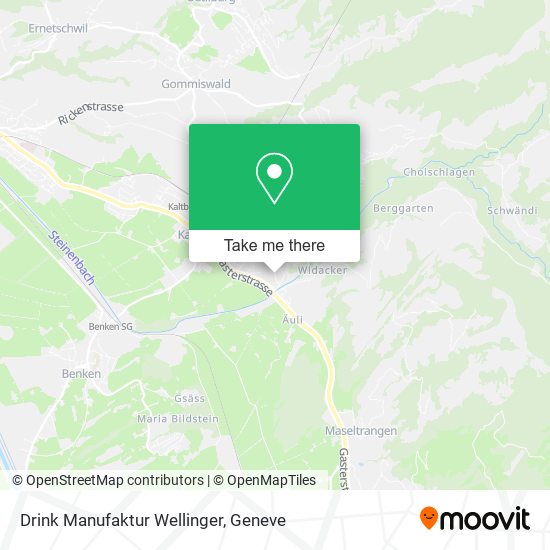 Drink Manufaktur Wellinger map