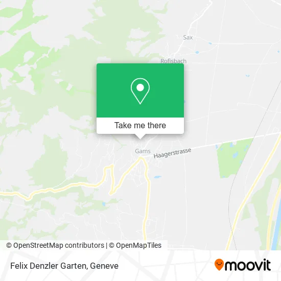 Felix Denzler Garten map
