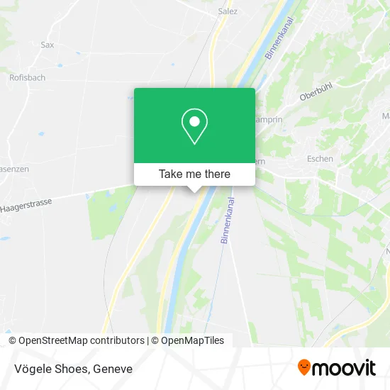 Vögele Shoes map