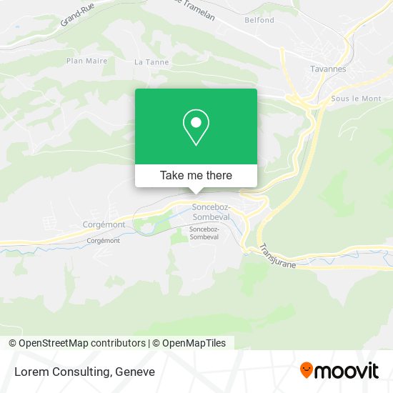 Lorem Consulting map