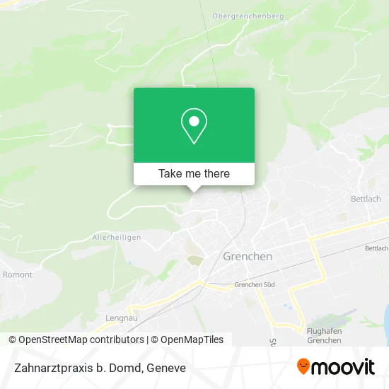 Zahnarztpraxis b. Domd map