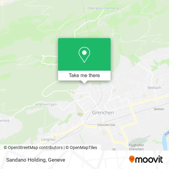 Sandano Holding map