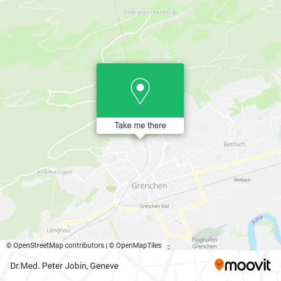 Dr.Med. Peter Jobin map